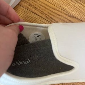 White all birds sneakers